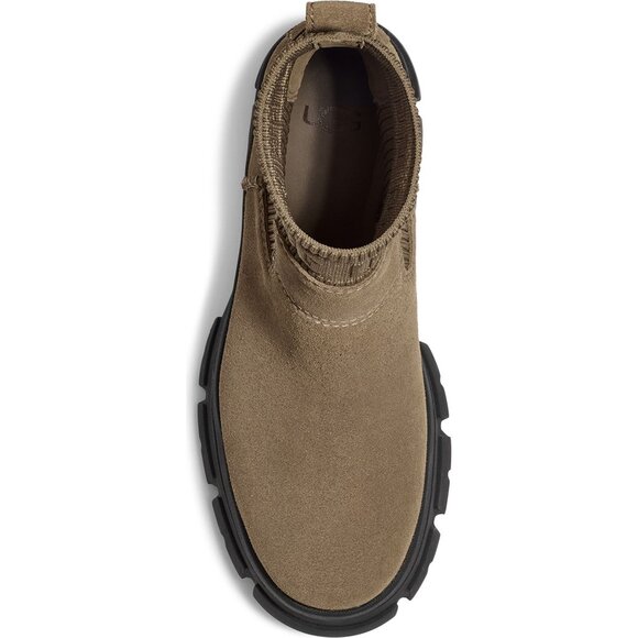 🆕UGG Brooklyn Platform Chelsea Leather Boot Hickory 7.5 - Picture 5 of 12